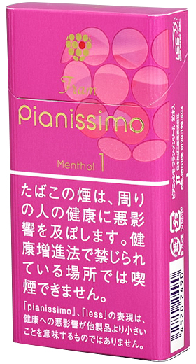 #142 Pianissimo - Menthol 1mg [pink]